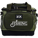 Bolsa De Pesca Neo Plus Fishing Marine Sports Com Nota Cor Verde Desenho Do Tecido Verde