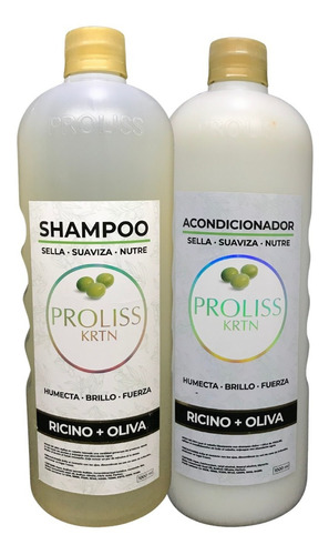 Shampoo Y Acondicionador Sin Sal - Proliss - Elige Tu Pack