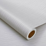 Papel Mural Pvc Autoadhesivo Rollo Madera Gris