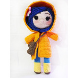 Coraline Y La Puerta Secreta Amigurumi Tejida  Coraline 