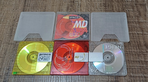  Md Minidisc 58 Discos 74 Min