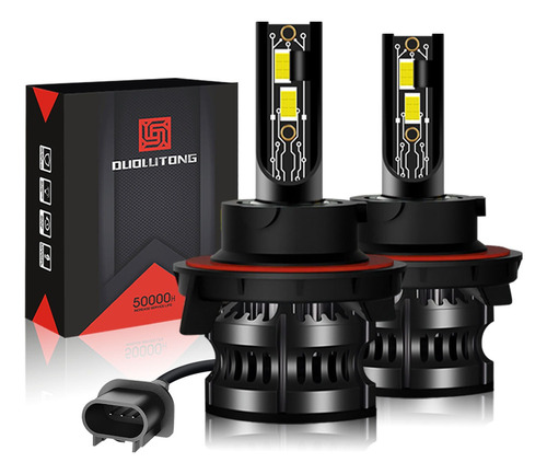 Kit Faros De Led H4 H13 9004 9007 Csp Luz Alta Y Baja 6500k