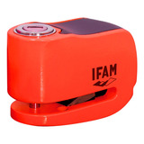 Candado Alarma Moto Seguridad Alta Freno Disco Ifam Premium