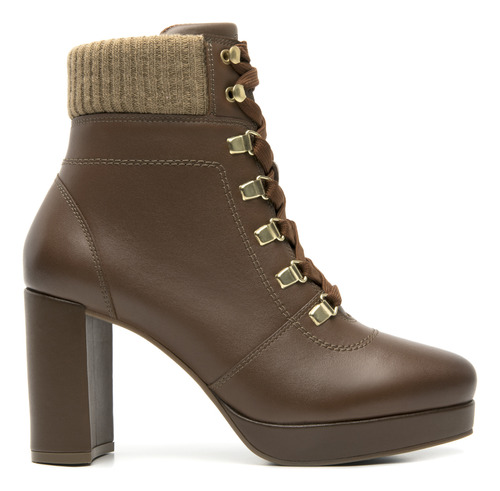 Botas Y Botines Flexi Para Mujer Estilo 118910 Tan