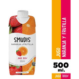 Jugo Smudis 100% Natural Naranja Y Frutilla X500 - Sin Tacc