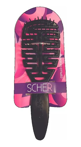 Cepillo Scher Desenredante Antifrizz Calidad 100 % Flexible