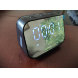 Caixa De Som Bluetooth Lenovo Ts13 Relogio/despertador
