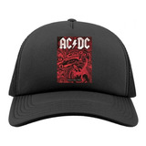 Gorro Snapback  Ac+dc  Estampado