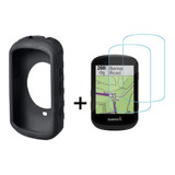 Capa Silicone + Película Para Garmin Edge 530 E 830