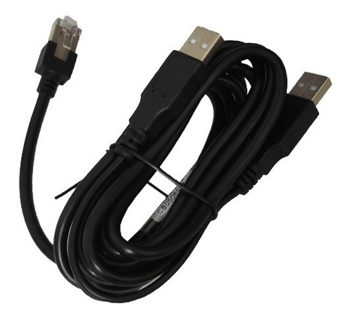 Cabo Usb P/ Leitor Elgin El8600 2 Metros - Novo E Original