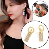 Aretes Mujer Dama Diseño Elegante Ideal Para Toda Ocasión