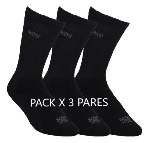 Medias Sox Algodón Deportivas Tenis Padel Urbanas Pack X 3