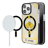 Funda Para iPhone Magsafe Cartas Tarot Polilla Tu Nombre