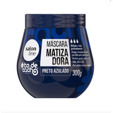 Máscara Matizadora Salon Line To De Cacho Preto Azulado 300g