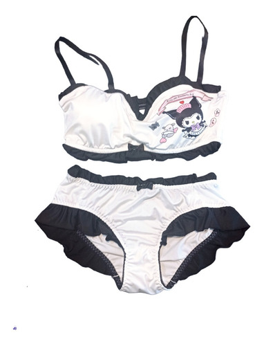 Lenceria Kawaii Conjunto De Ropa Interior Kuromi Melody