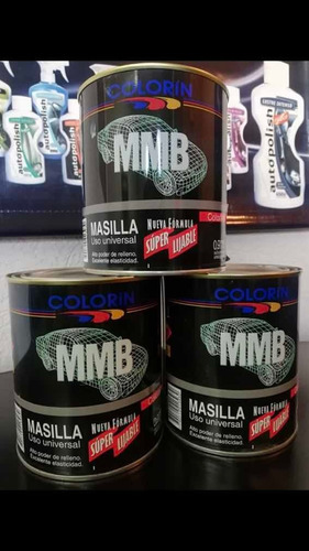 Masilla Colorada Automotriz A La Piroxilina X 0,9 Lt