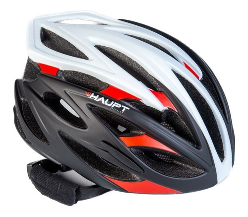 Casco Bicicleta Ciclismo Haupt C/regulador Color Rojo Talle M