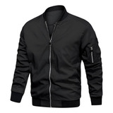 Chaqueta Bomber Casual Ligera Hombre