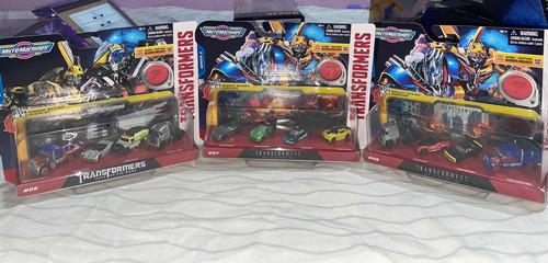 Transformers Micromachines, 3 Sets Autobot | Decepticon