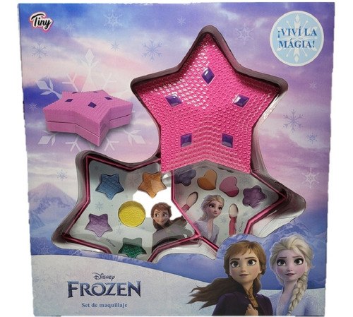 Set De Maquillaje Princesa Frozen Disney Tiny Estrella