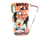 Case Minnie Bolitas + Mica Cristal Motorola E6i / E6s 