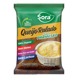 Queijo Ralado Parmesão Vegetal Sem Lactose Vegano Sora 50g