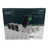 Camera Arlo Pro 4  3 Câmeras + Painel Solar Pronta Entrega