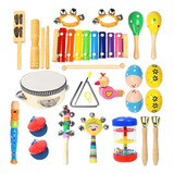 Set De Instrumentos Musicales De Percusión 22 Units