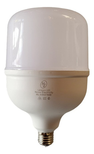 Lámpara Led Power Bulbo Galponera 50w E27 Luz Fría Pack X 2