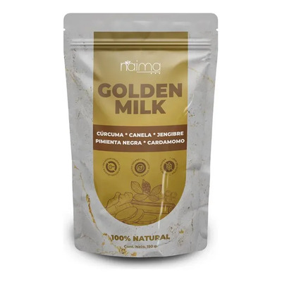 Golden Milk 150 G Mezcla Especiada Premium Leche Dorada | Meses sin interés