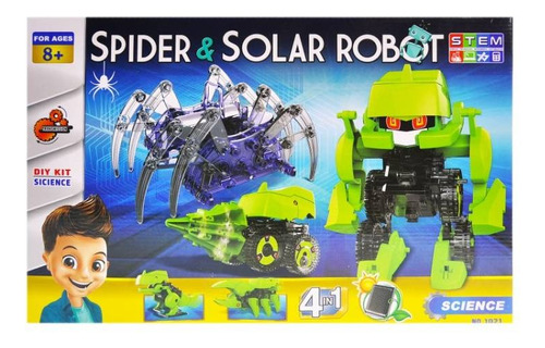 Robot Solar Y Araña 2 En 1 1795436 E.normal