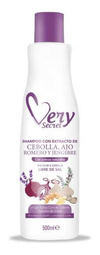 Shampoo Very Secret Cebolla Ajo