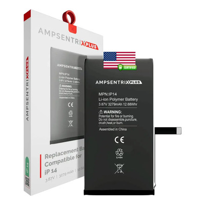 Batería Ampsentrix Plus Auto Programada Para Iphone 14 | Envío gratis