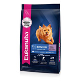 Alimento Eukanuba Super Premium Para Perro Senior De Raza Pequeña Sabor Mix En Bolsa De 3 kg