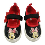 Zapato Baleta Para Niña Minnie Mouse Disney