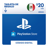 Tarjeta  Playstation México - 20 Usd Psn Código Digital