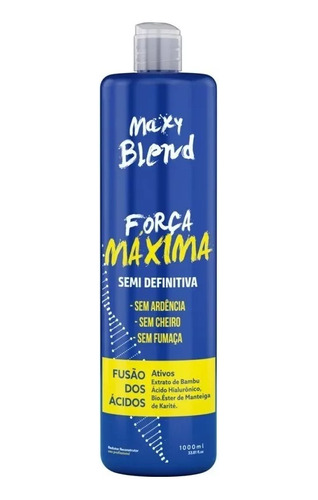 Progressiva Profissional Maxy Blend S Formol Fusão Acidos 1l