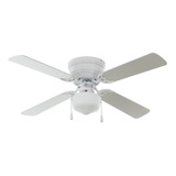 Ventilador De Techo Mainstays Ef600g-42 Blanco Con 4 Aspas Color  Blanco Y Marrón, 42  De Diámetro 120 v