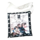 Bolsa Tote Bts Firmas Suga V Jimin Jung Kook J-hope Rm Jin