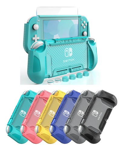Heystop Carcasa Tpu Ergonomica Para Nintendo Switch Lite
