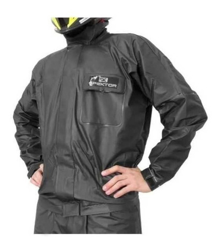 Traje Equipo De Lluvia Moto Hombre Campera Pantalon Spektor 