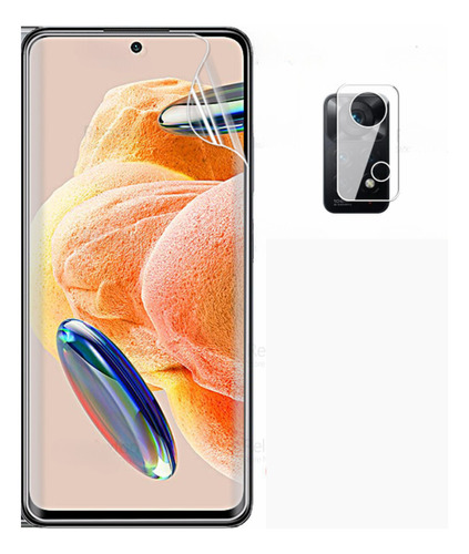 Film Hidrogel Frontal Y Camara Para Xiaomi Redmi Note 9s