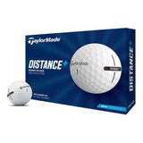 Pelotas Golf Taylormade Distance+ Caja X12 Color Blanco