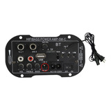 Placa Amplificadora De Áudio Digital Bluetooth Mini 12v 220v