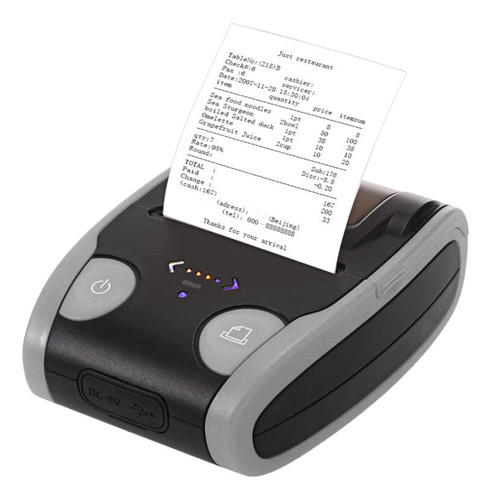 Impresora Térmica De Recibos Pos Bluetooth Portátil Qs-5806