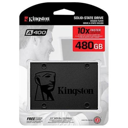 Hd Ssd 480gb 2.5 Sata 3 Kingston Sa400s37/480g - Original