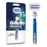 Máquina De Afeitar Recargable Gillette Mach3 Cuerpo 1unidad