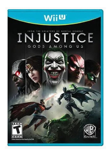 Injustice Gods Among Us Nintendo Wii U En Perfecto Estado