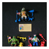 Jxtbx Tmnt Tortugas Ninja Turtles Military Vintage Playmates