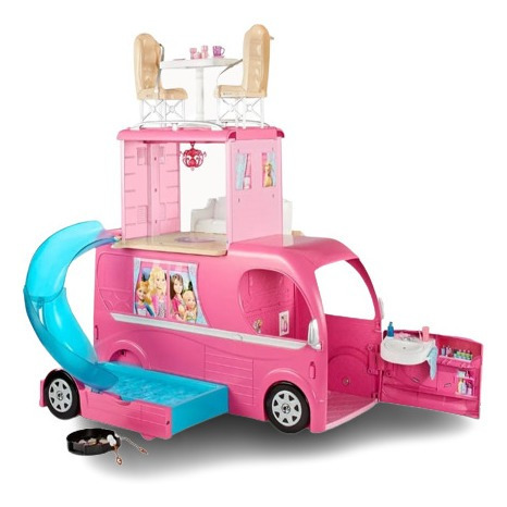 Casa - Camper De Barbie Pop-up De 3 Pisos.